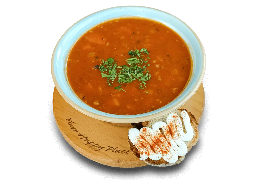 Hungarian goulash soup