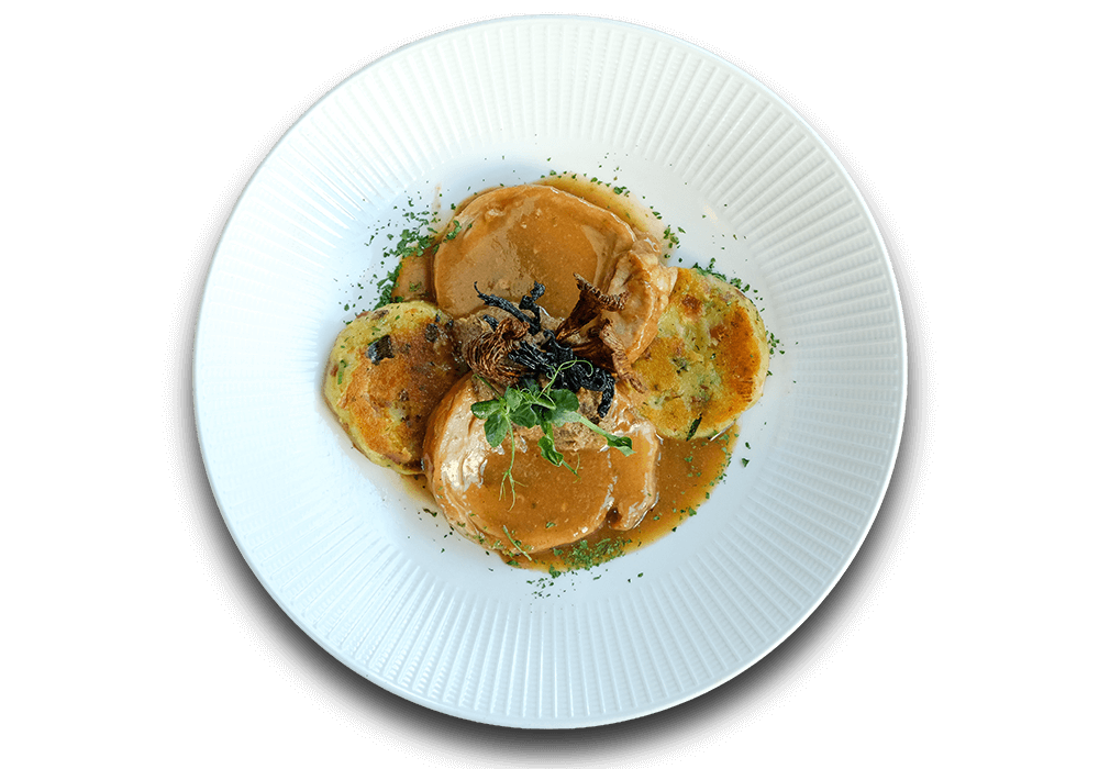 Teletina sa šumskim pečurkama