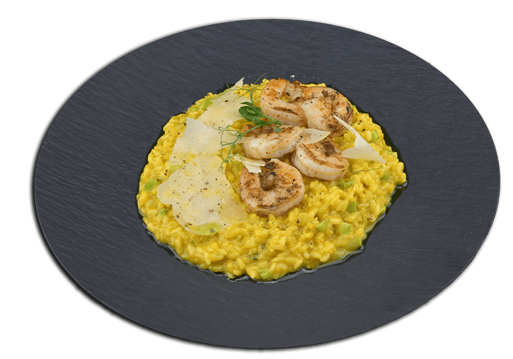 Saffron & Shrimp Risotto 